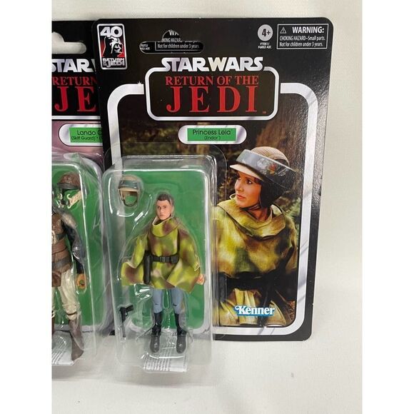 Star Wars 40th Anniversary 6in Action Figure Lot NEW 3 Leia, Lando, Han Solo - Picture 2 of 10